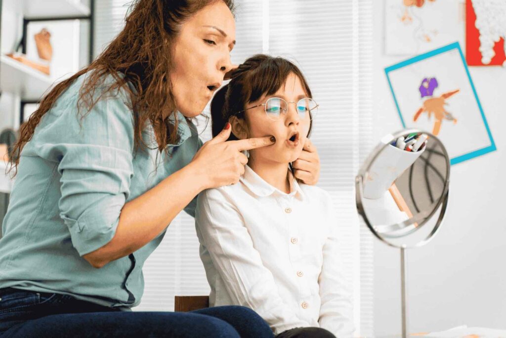 Therapy Techniques and Specializations Mustard Seeds Therapy Follow - SLP conducting Pediatric Speech Therapy